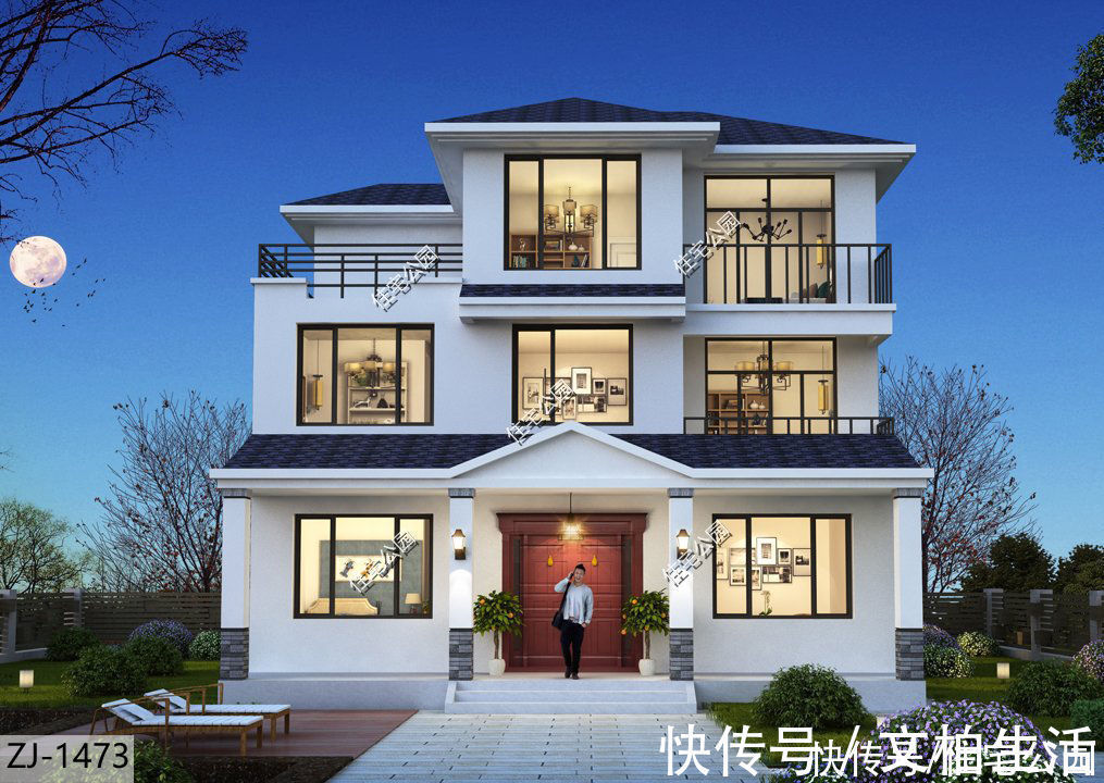 户型|农村房子这么建，传三代都不会过时，10套户型你更喜欢哪一套？