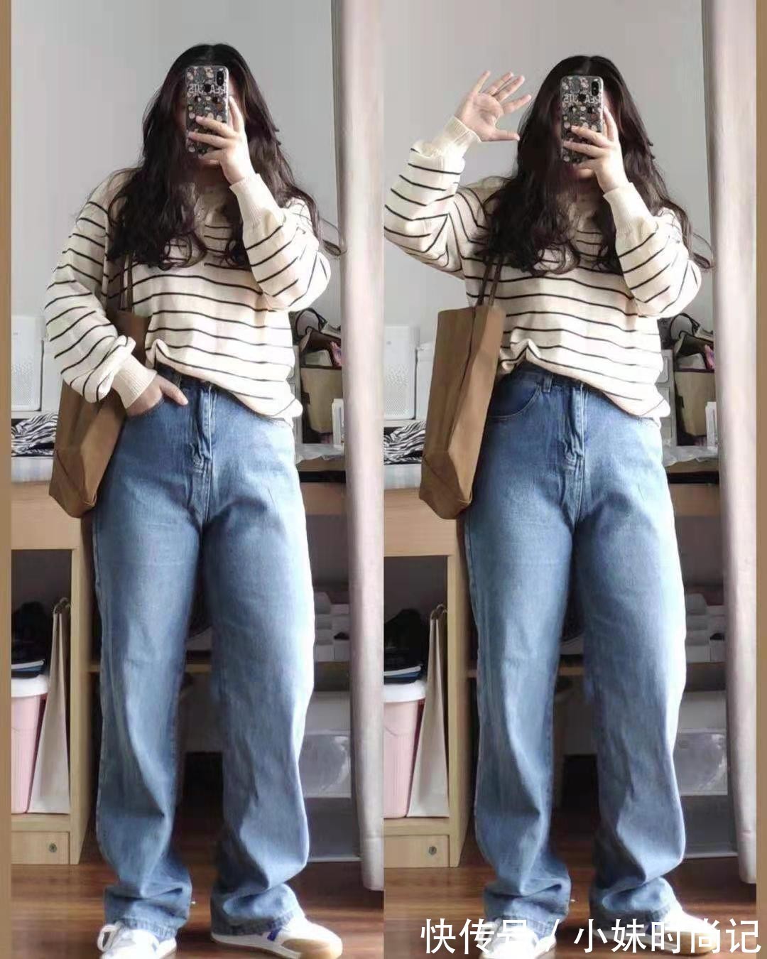 女生|谁说微胖女人不时髦?穿搭要尽量避免臃肿感,这样穿显高遮肉