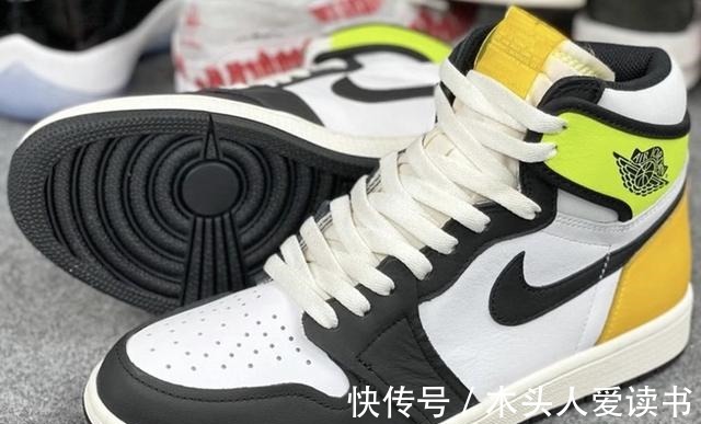 jordan 经典黑脚趾造型!另类黑黄配色Air Jordan 1实物释出!