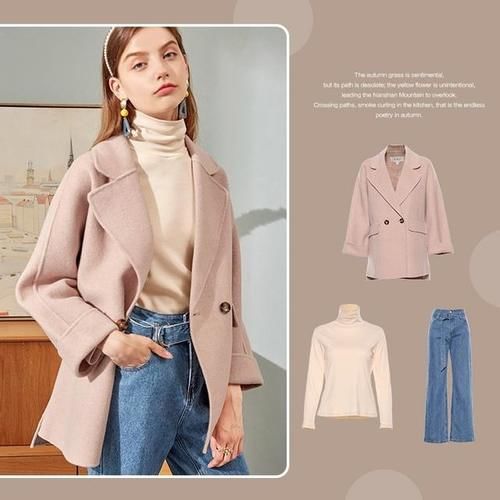 色系|冬天穿毛呢大衣怎么搭?今年流行这些穿法,照着穿时髦又显气质