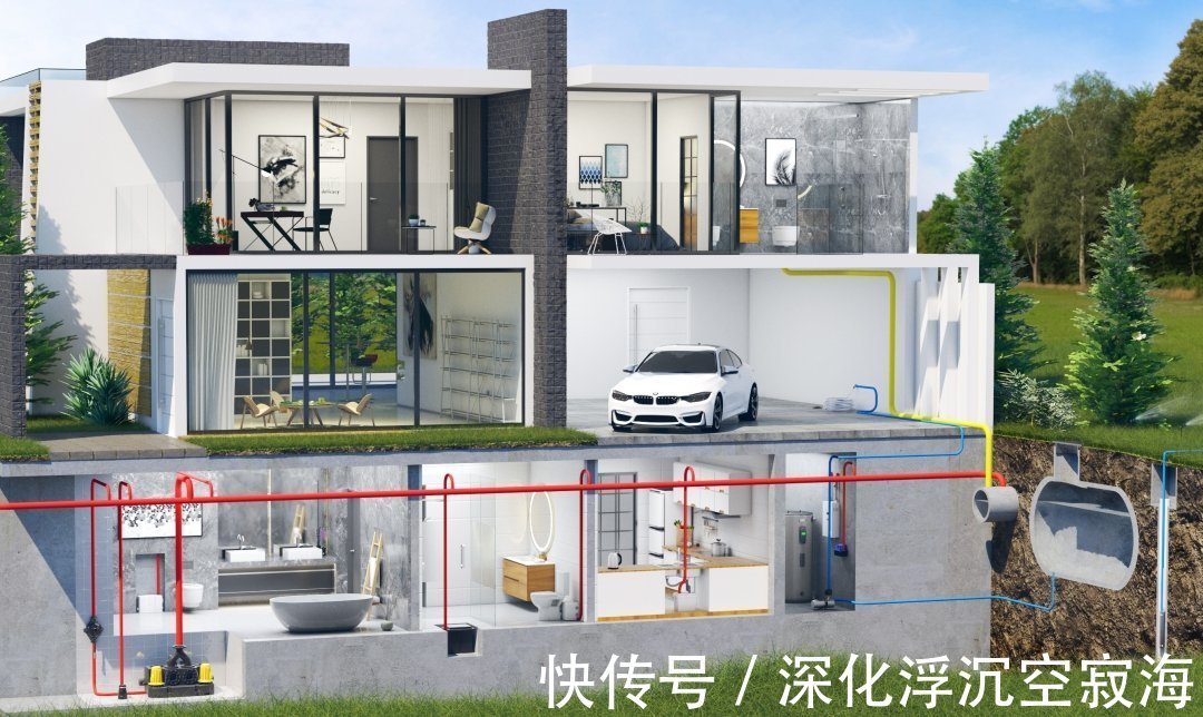 泽德|别墅地下层新增卫生间和厨房如何选用污水提升器?