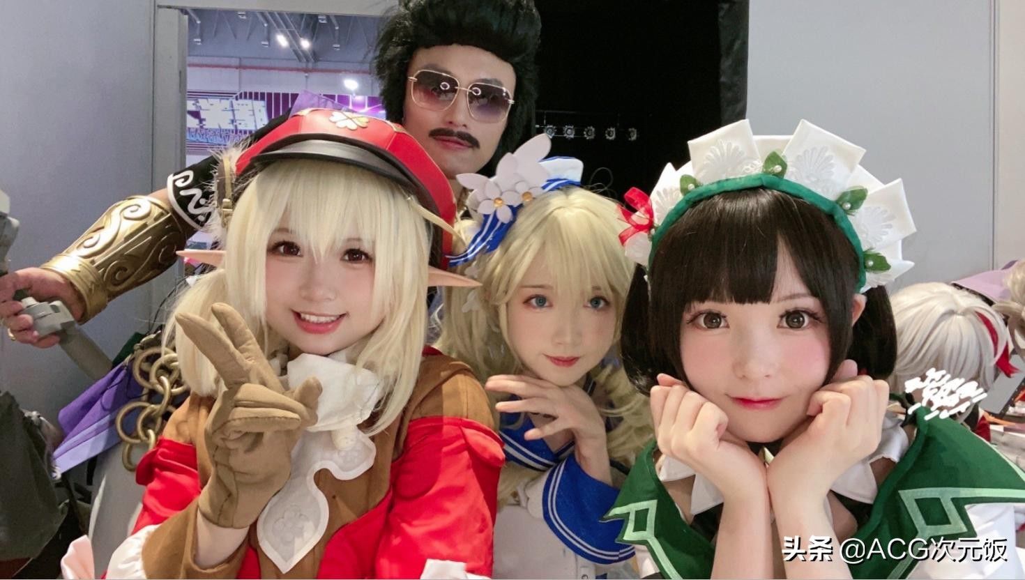 可莉|原神BW漫展复刻海岛活动，凯瑟琳Coser火了，忍不住喊“老婆”