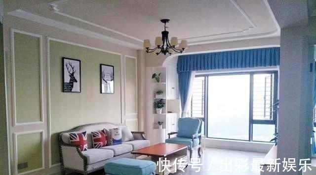 客厅|晒晒79平的新家,把客厅和阳台打通后,邻居都纷纷敲门来参观