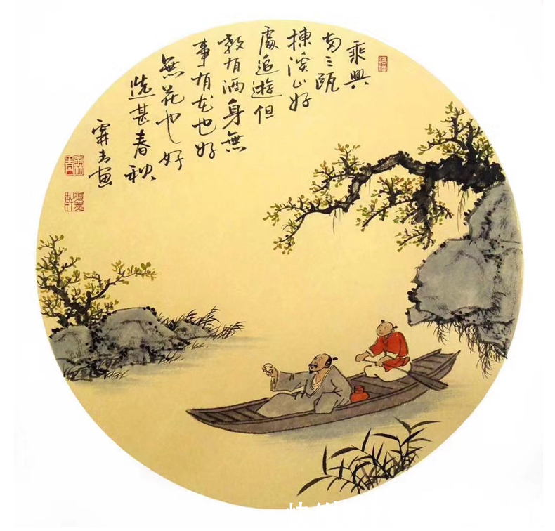 实力派|画家黄创新 青年实力派仿古山水画艺术家