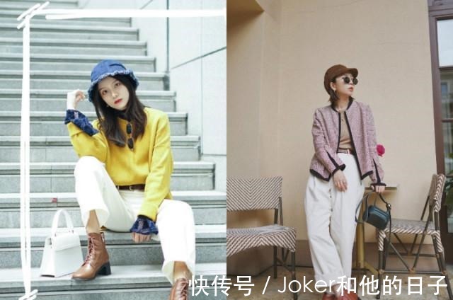 风衣 今秋流行的“阔腿裤+短靴”也太时髦了,高级显瘦,小粗腿有救了!