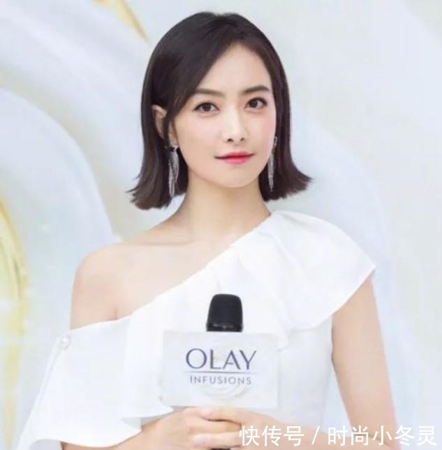 苹果头 脸圆的女生要学会拒绝留中分,难看显脸大,这5种发型才适合你