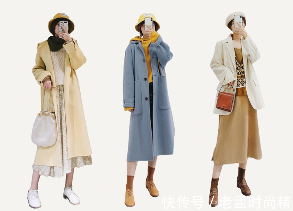 印花 今年秋冬的文艺范穿搭,自带清新减龄感,穿出温暖与时尚