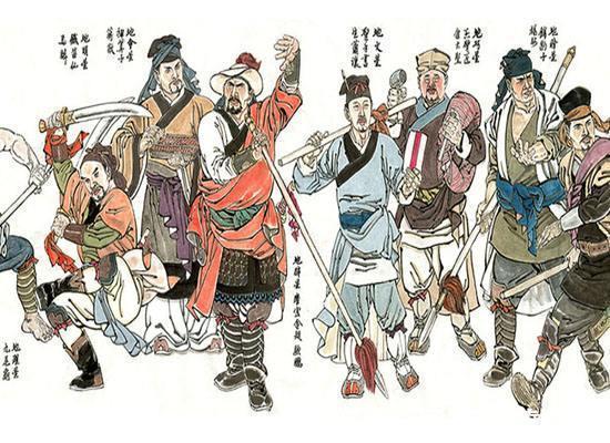 梁山|三位好汉靠走后门进的梁山，没武艺没战功，在梁山基本没存在感