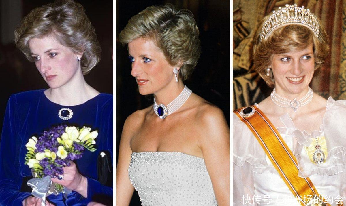 风华正茂的美人与珠宝更配“英伦玫瑰”戴安娜戴珠宝的样子真美