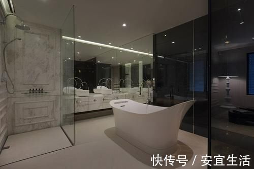 深色系|装完新房才知道,卫生间地砖应该这么搭才好看!