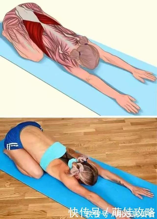 脊柱侧弯|在瑜伽中,看似简单的婴儿式,蕴含的内在含义更多,你真做对了吗