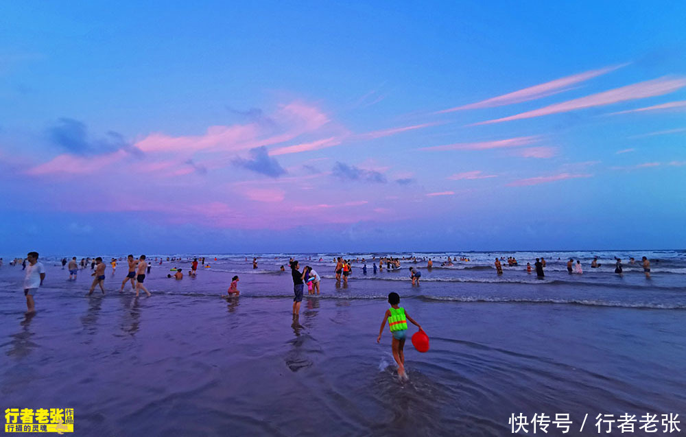 中国海岸线最西端，北部湾的滨海小城，夕阳无限好，度假最合适