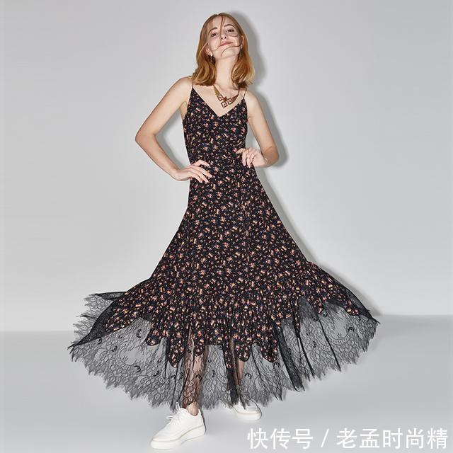 小虫|高贵气质到不行不行的,这款裙子才是真正的大牌范儿