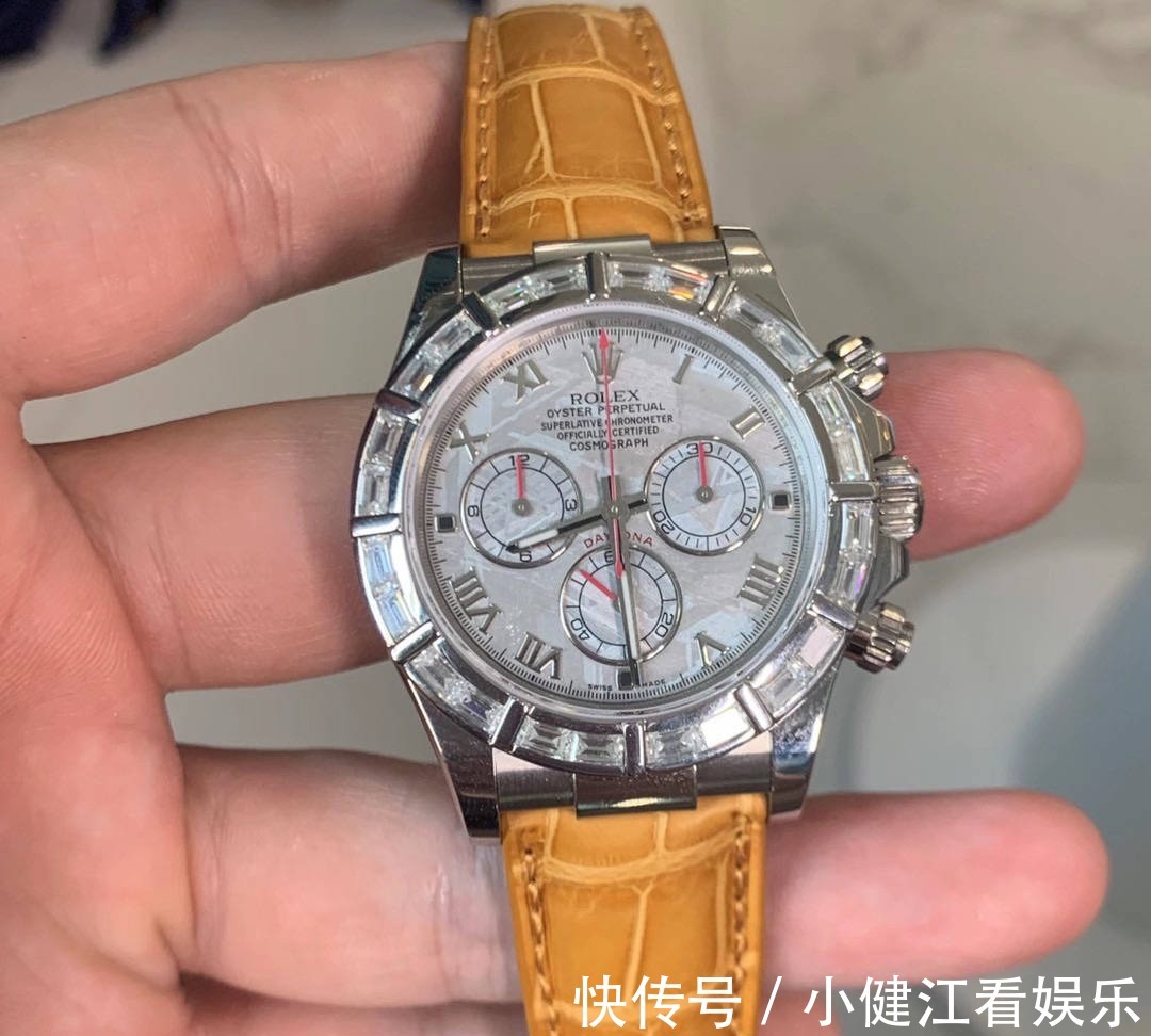 改装|大c论表:劳力士迪通拿改装陨石字面,T方钻圈口