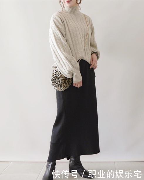 想要冬季穿衣显高，这3种毛衣塞法得先学会