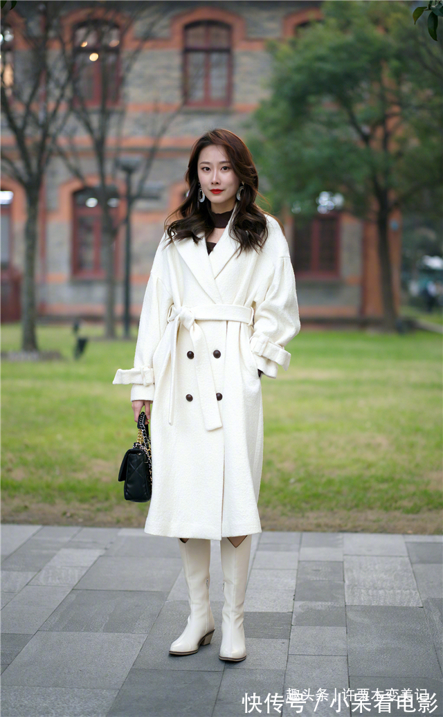气质 今年没有一双“奶奶靴”可惜了,配大衣气质又高级,小个子都适合