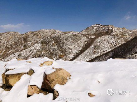 美！北京延庆雪后景色如水墨画卷