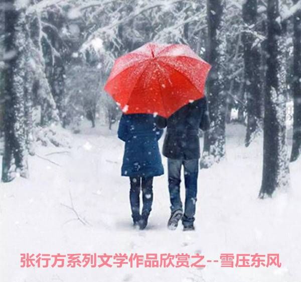 依依|张行方系列文学作品欣赏之——雪压东风