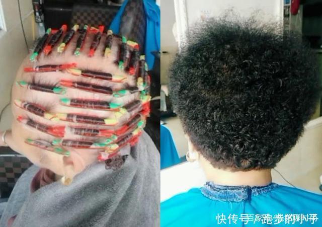 烫发|60岁头发少怎么烫发减龄又显发量多试试棕色小卷发,时髦又养眼