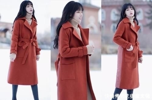 大衣搭配短靴or平底鞋,2019年最流行的穿搭,谁穿谁时髦