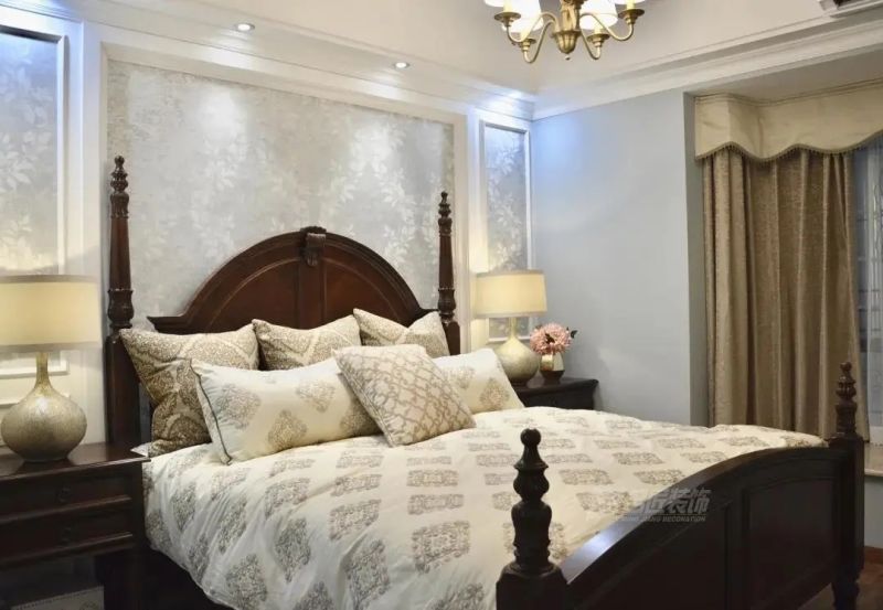 睡眠质量|美式风格三居室装修攻略，124平米的房子这样装才阔气