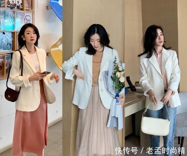 春天如何搞定上班穿搭, 小西装简约知性, 尽显女神气息