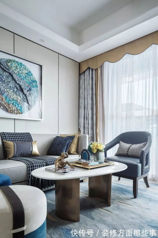 安静|110平中式风三居室,有一种华丽与禅意气质