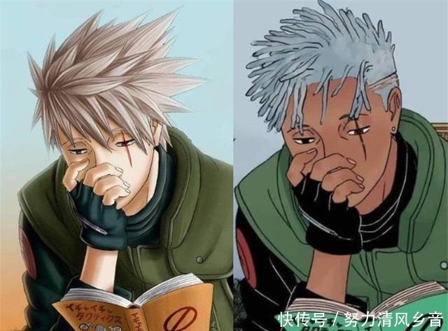 鸣人|“非洲版”火影忍者,卡卡西勉强还可以接受,雏田简直不忍直视