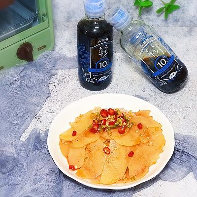 搅拌均匀|凉拌土豆片