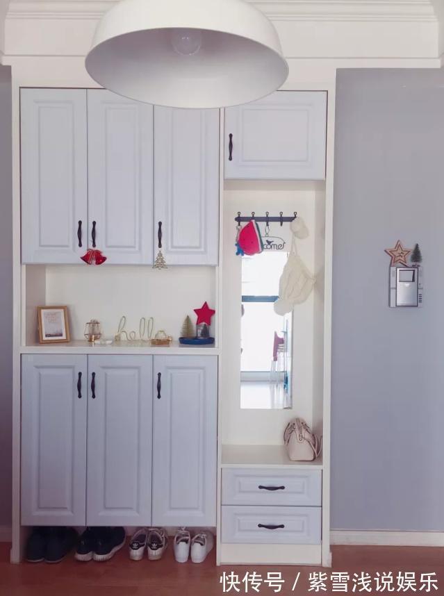 户型|老婆坚持在沙发背后“打矮柜”,挤出小书房!聪明极了,晒晒全屋