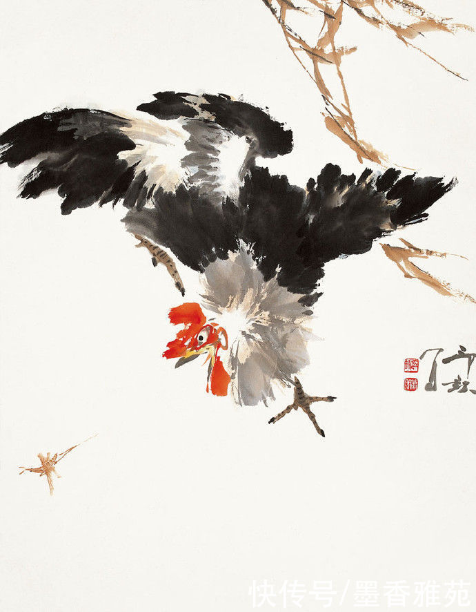 花鸟画|当代画家萧朗精品花鸟画作品欣赏