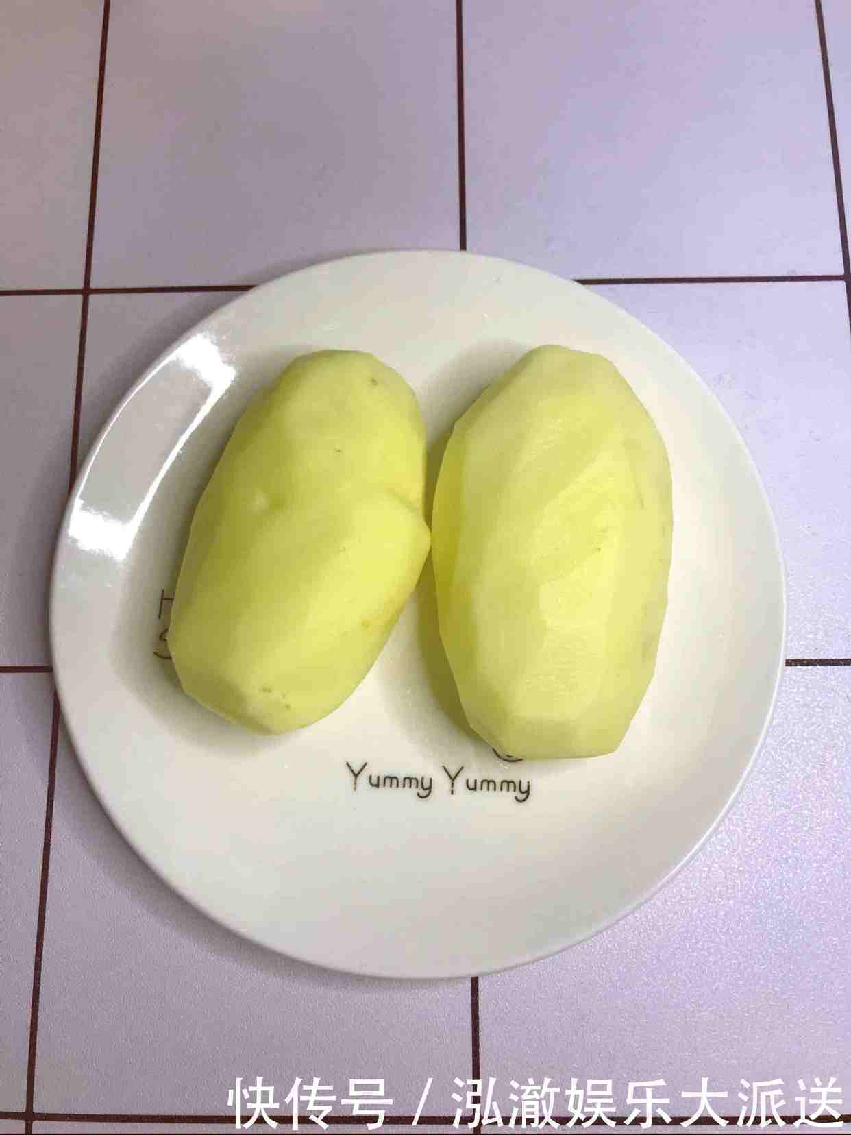黄皮土豆|大厨教你炒土豆丝,学会这1个小技巧,做的比饭店的还香!