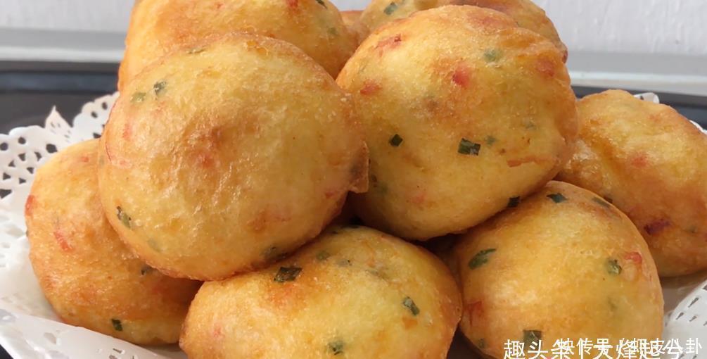 早餐|早餐最爱鸡蛋泡泡,做法简单,手不沾面不擀面,外酥里软家人爱吃