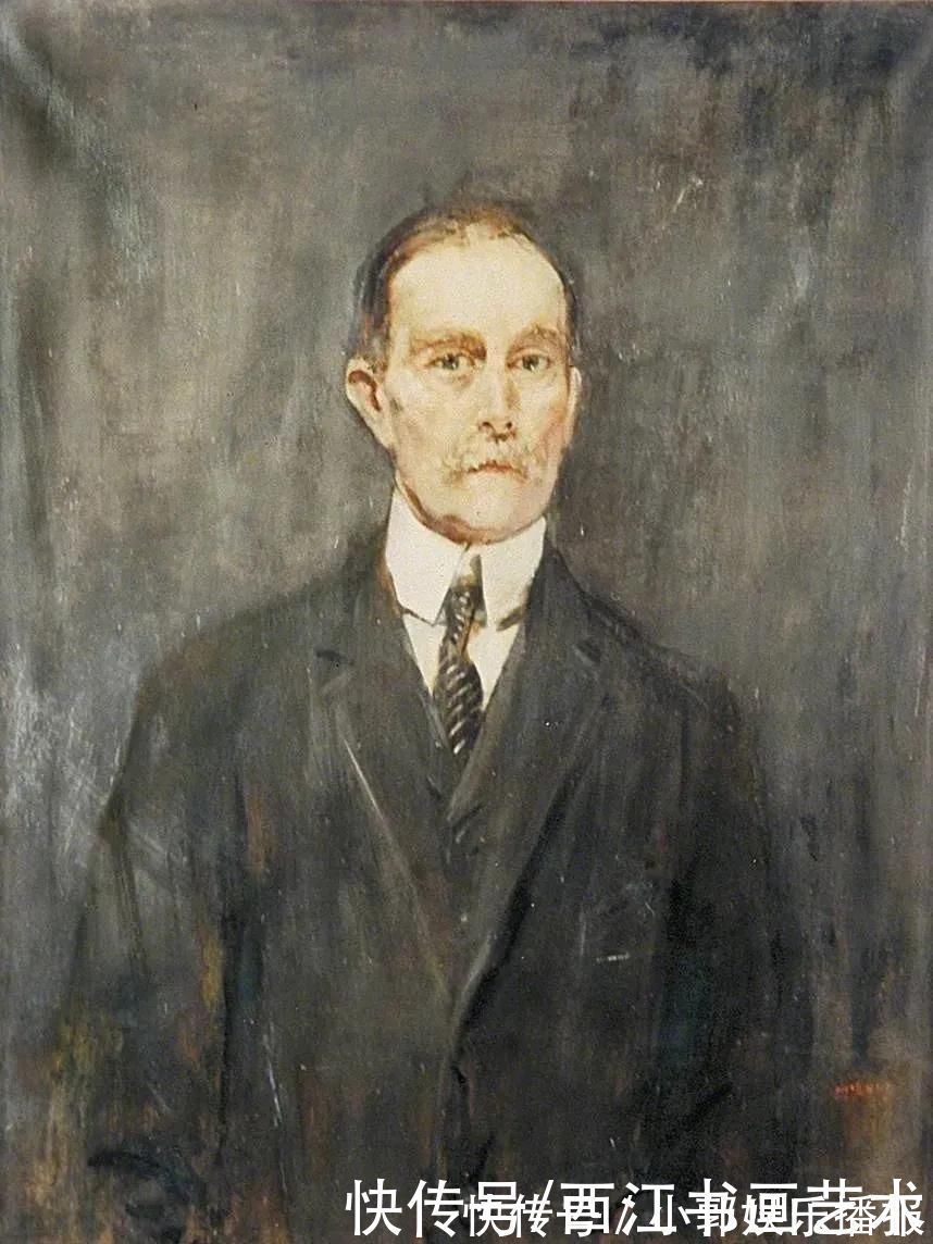 麦克沃伊&有质感的水彩肖像:英国画家亚瑟.麦克沃伊作品选