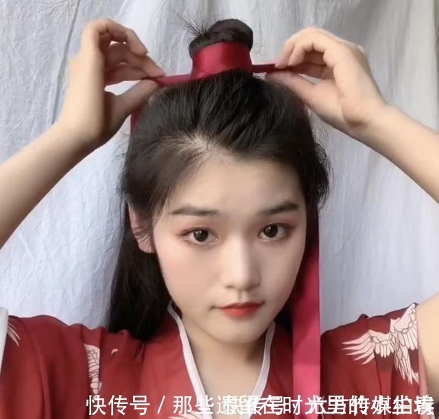 温婉风|古代发型简单的梳发,学会这4种梳法,温柔优雅仙气十足