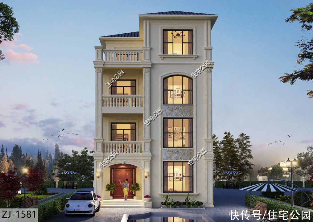 图纸|10套小户型农村别墅图纸,第6第7套建的人最多,最后一套颜值最高