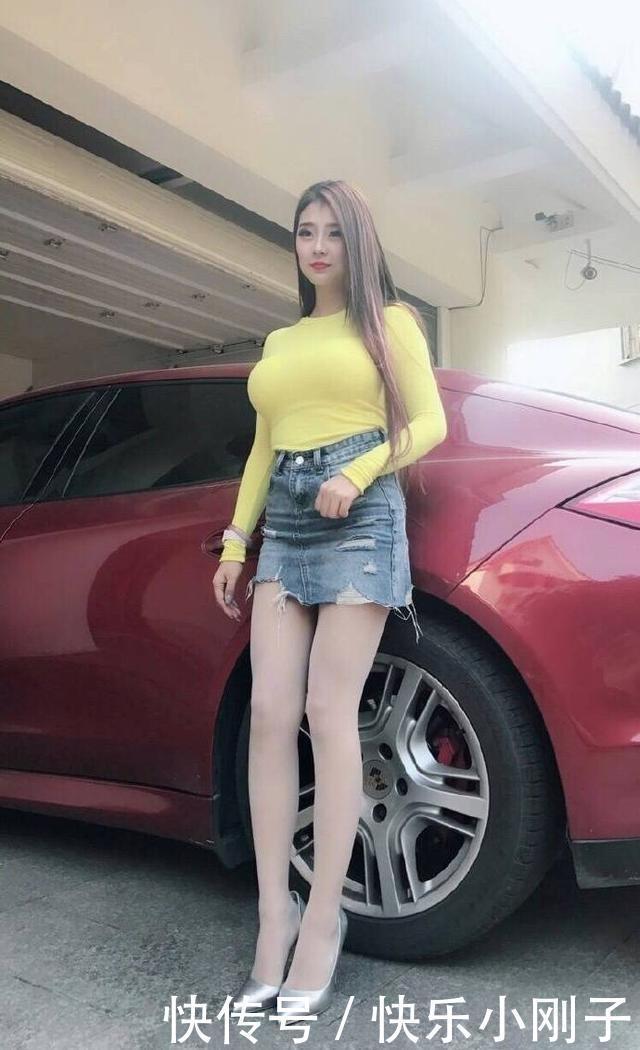 延伸|衣服是气质的延伸，“底子”好养眼，牛仔裙恰到好处！