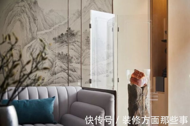 饱和度|173㎡轻奢新中式,古典和现代的碰撞,唯美浪漫!