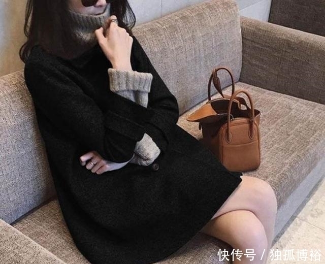 毛呢外套|发现:焦糖色早过时,现主流森系大衣+赫本裙,保暖清新巨减龄