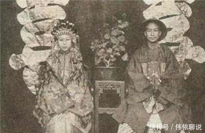 杀气腾腾|晚清老照片：让人羡慕的新婚夫妻，杀气腾腾的武将，和蔼的袁世凯
