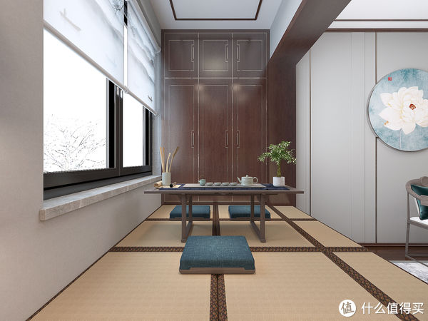 书香|长沙夫妻的旧房改造，装修清爽的新中式风，全屋充满了书香气息！