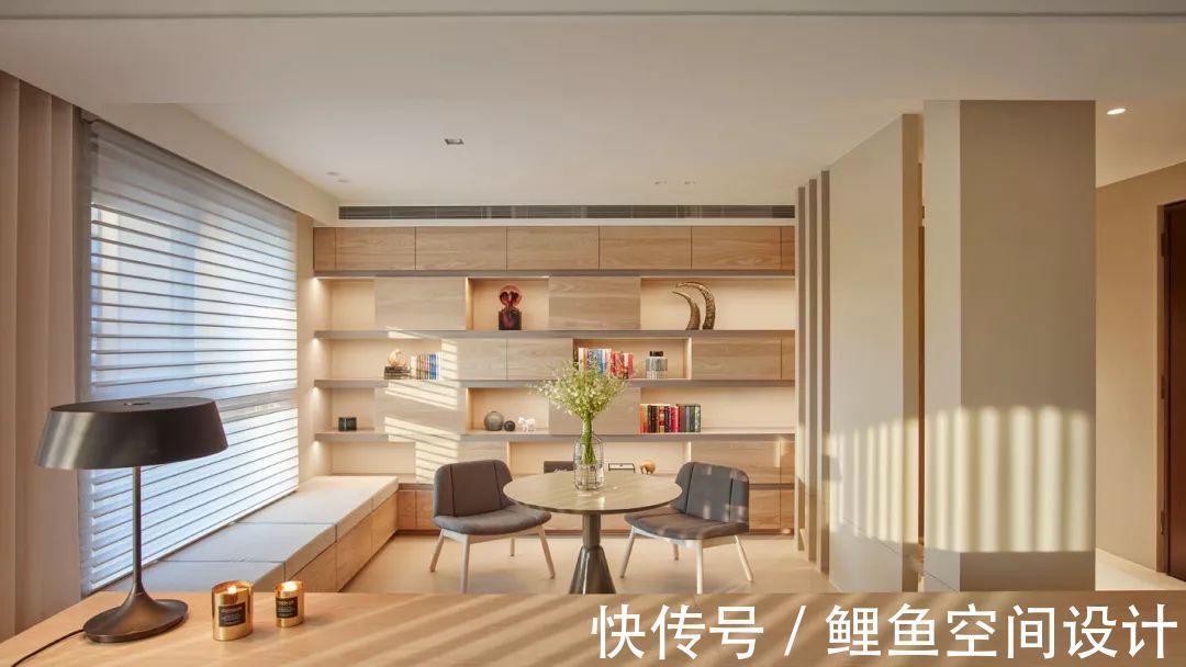 客厅|180㎡现代简约,暖色调的浪漫,温馨舒适自然