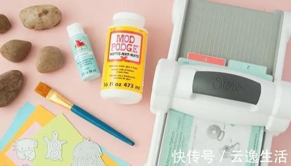 彩纸!捡些石头回家,再也不为手工课作业愁附5个DIY石头彩绘教程