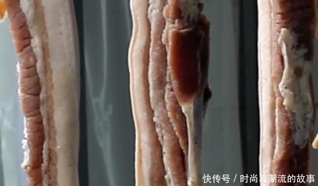 腌制腊肉时,食盐和肉比例一定掌握好,很多人不懂,难怪又腥又臭