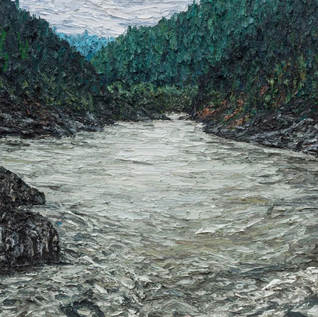 加拿大画家马特·巴恩的风景油画,笔触流畅,大美