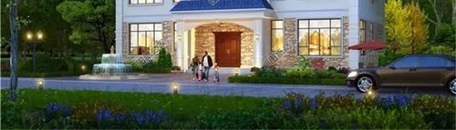 双拼|双拼二层别墅设计图,独立入户门进出,家有兄弟这样建房挺好