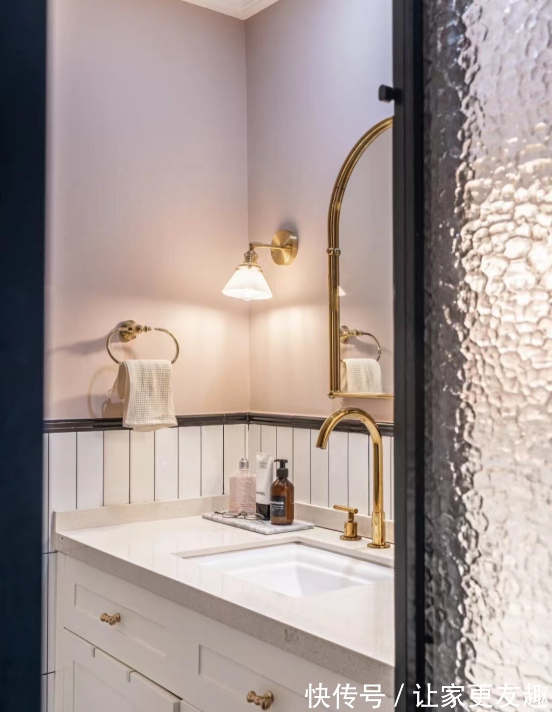 地砖|45平二手房改造,法式风格的新家