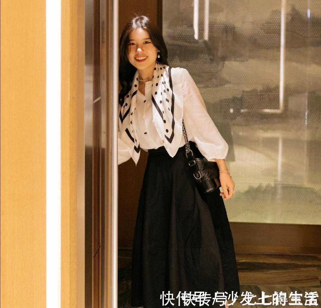 色彩|穿衣有品位的女人，都擅长“衬衫+裙子”搭配法，美得优雅不费力