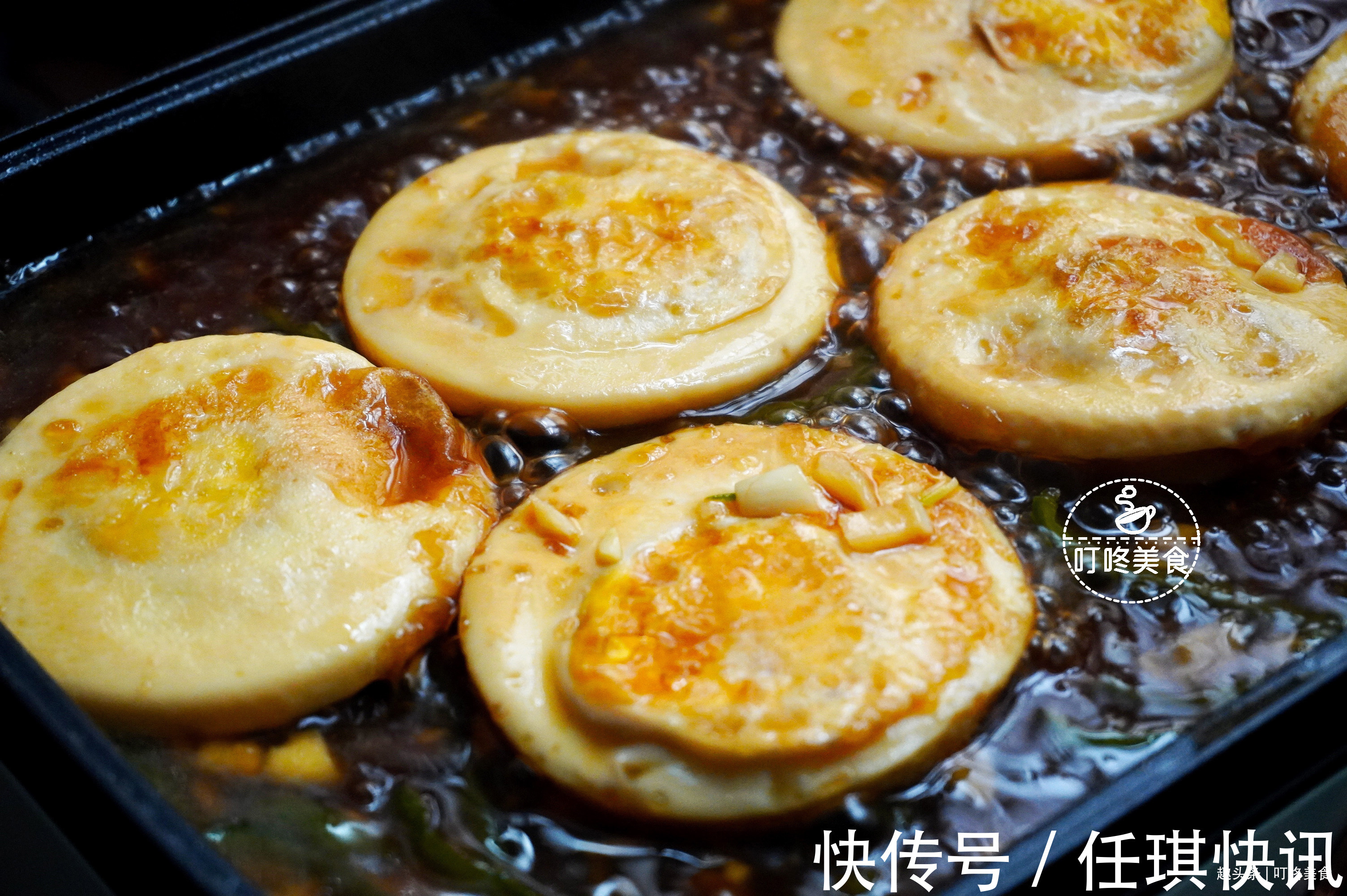 母鸡蛋|荷包蛋这样做太香了,一次做6个,个个圆润完整不粘锅,特下饭
