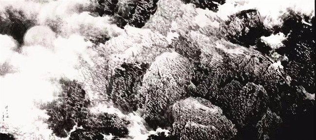 山水画#艺术鉴赏网:著名画家鞠太运笔下的“神农溪之源”